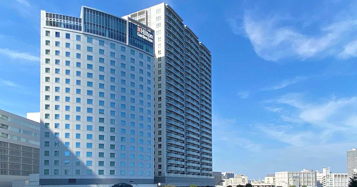 ヒルトン・ガーデン・イン横浜みなとみらい — 横浜・西区 · 2026年4月7日開業、228室、最上階ロビーから横浜港を一望