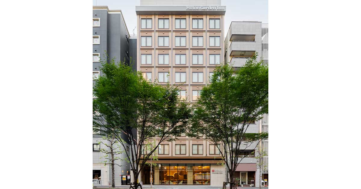ヒルトン・ガーデン・イン京都四条烏丸 — 京都市下京区 · 2022年11月開業、250室のヒルトン・ガーデン・イン国内3軒目