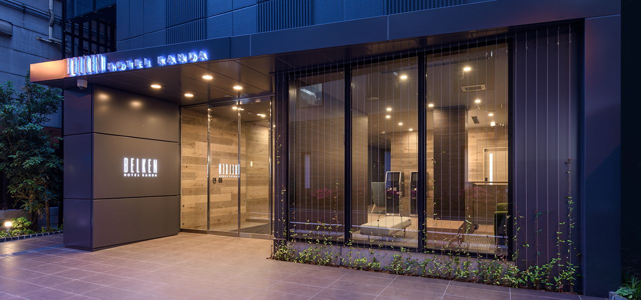 ベルケンホテル・神田 — 千代田区神田須田町 · 淡路町駅徒歩1分、113室のシングル中心ビジネスホテル