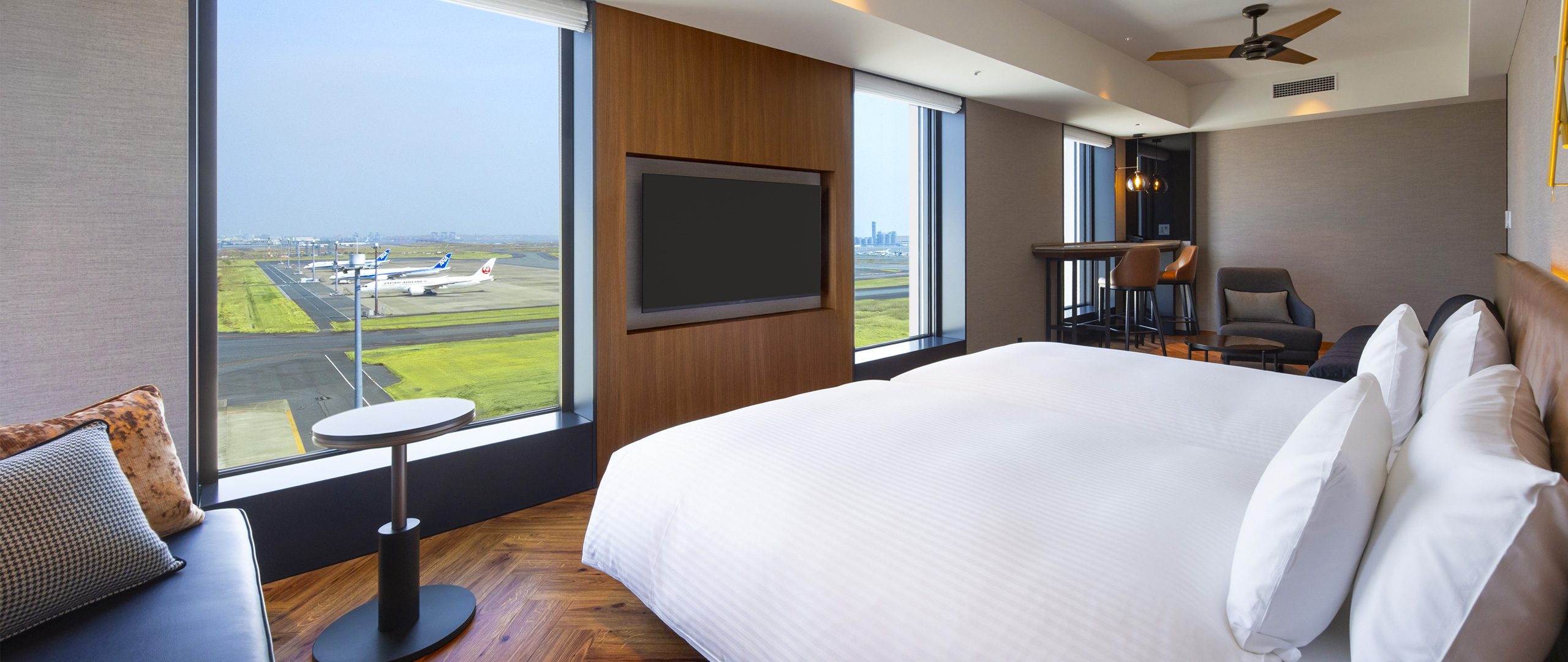 ホテルメトロポリタン羽田 — 大田区・天空橋 · 2020年開業、HANEDA INNOVATION CITY 内の駅直結ホテル外観
