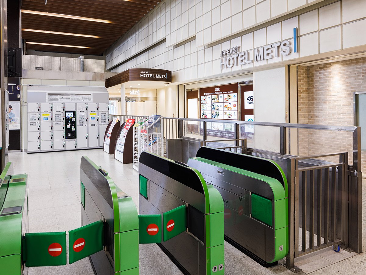 JR東日本ホテルメッツ大森 — 大田区大森 · JR大森駅中央改札直結、2022年9月開業の駅ナカ型ビジネスホテル