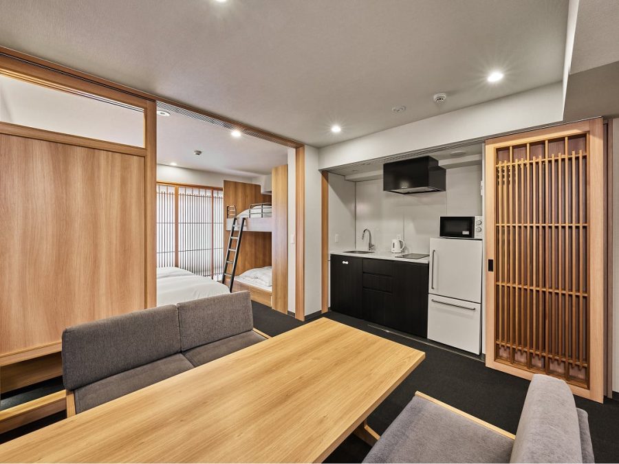 MIMARU京都 新町三条 — 京都・中京区 · キッチン付きアパートメント客室