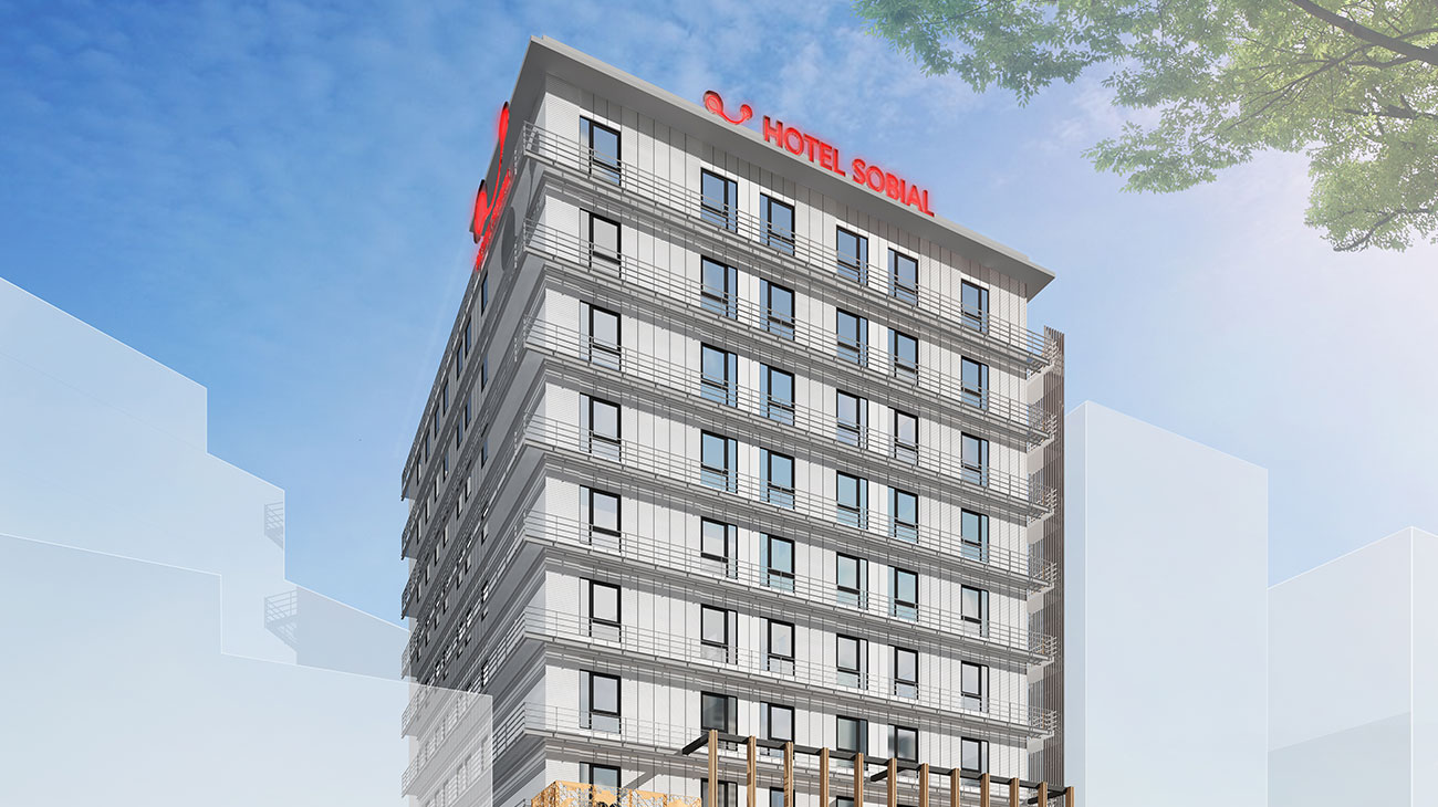 ホテルソビアル なんば大国町 — 大阪市浪速区敷津西 · 大国町駅6号出口から徒歩1分、大浴場付きのホテル客室